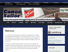 Tablet Screenshot of canoesailor.com